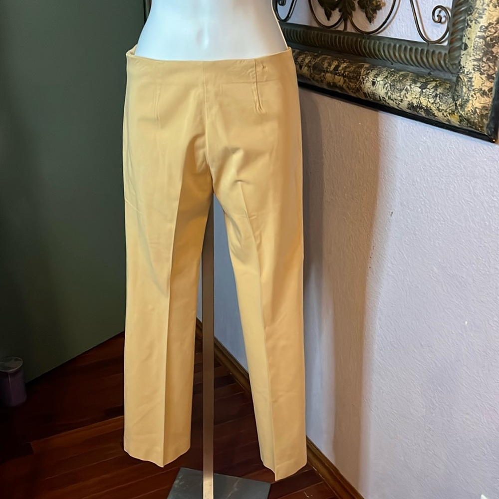 Superb Doncaster tan/gold knit pants Sz 2P